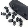 Long Post Flat Headed Chicago Screw Sets Bolt  Nut With Metal Countersunk And Thick Rubber Washer For DIY Kydex Holster 5
