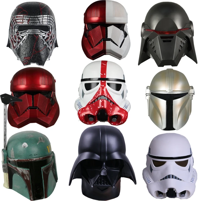 Disney Star Wars casco The Mandalorian maschera Cosplay soldato guerriero  casco in PVC Darth Vader Stormtrooper Prop