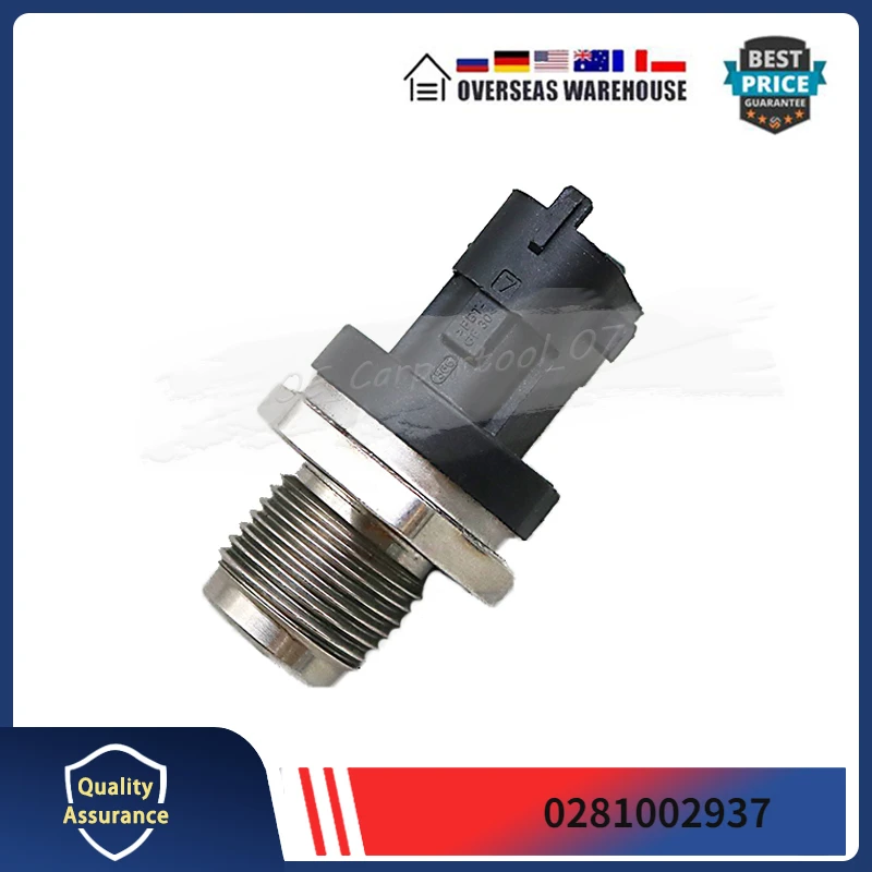 

0281002937 Fuel Rail Pressure Sensor Fits For CHEVROLET OPEL TOYOTA Yaris LANCIA THESIS VOLVO S40 V50 S60 XC60 V70 XC70 S80 XC90