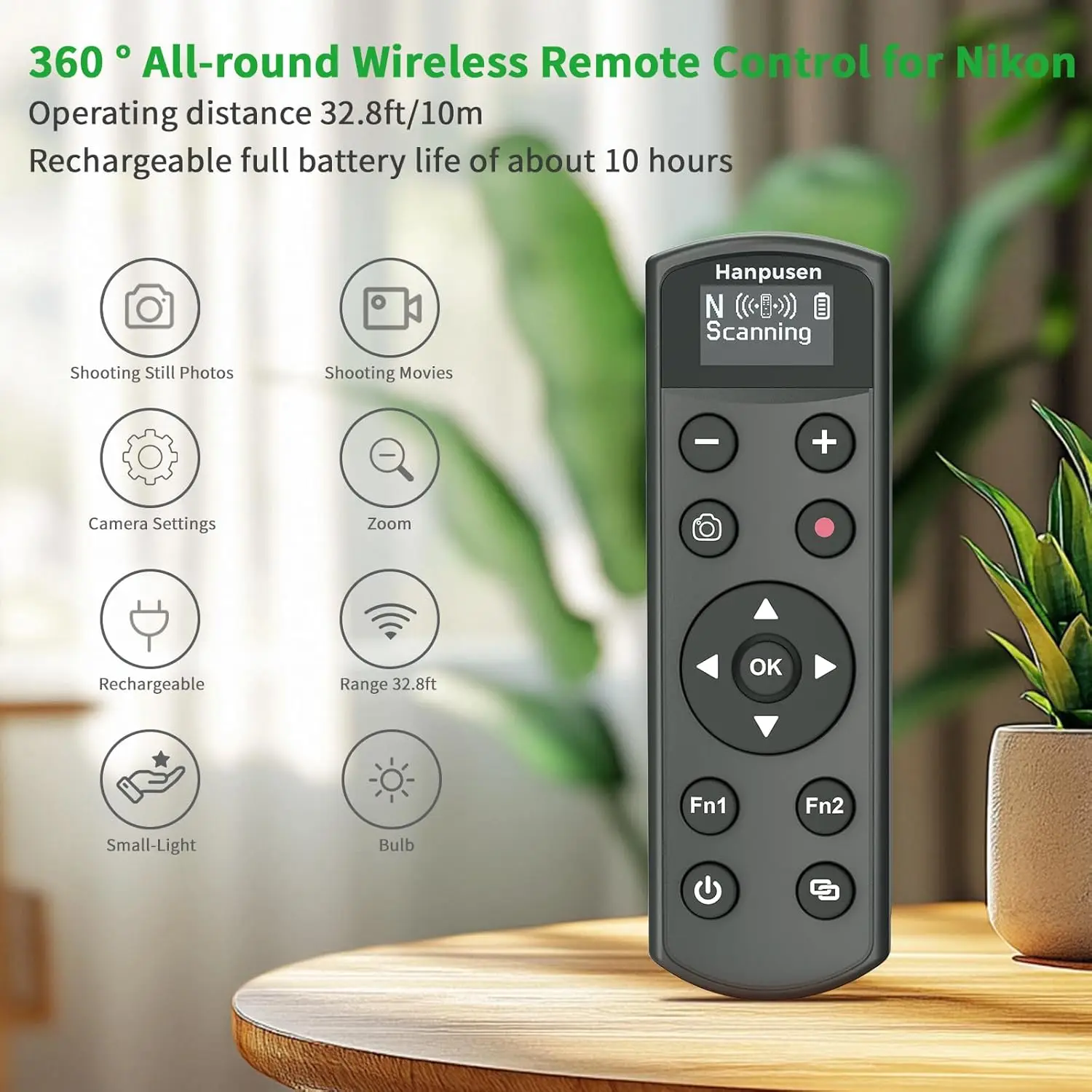 ML-L7 USB-C Wireless Remote Control Shutter Release for