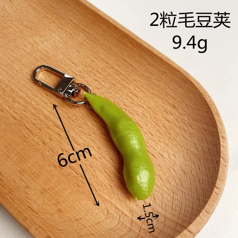 Portachiavi A Forma Di Coscia Di Pollo Fritto - Simulazione Cibo In PVC, Divertente E Realistico, Per Borse, Zaini E Chiavi - 3