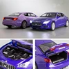 1:32 Maserati Quattroporte Alloy Car Model Diecasts Metal Toy Vehicle Car Model Simulation Sound Light Collection Childrens Gift 4