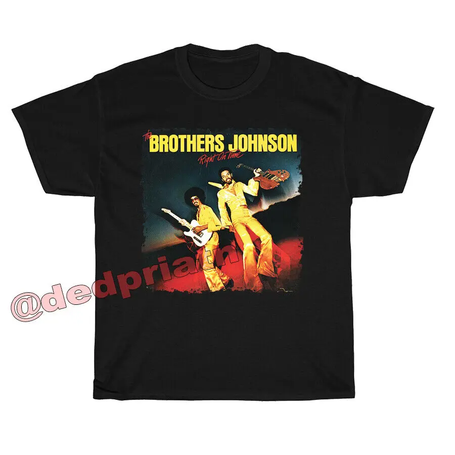 The Brothers Johnson T-Shirt Manica Corta Taglia S M L Xl 2Xl 3Xl 4Xl Maniche Lunghe O Corte
