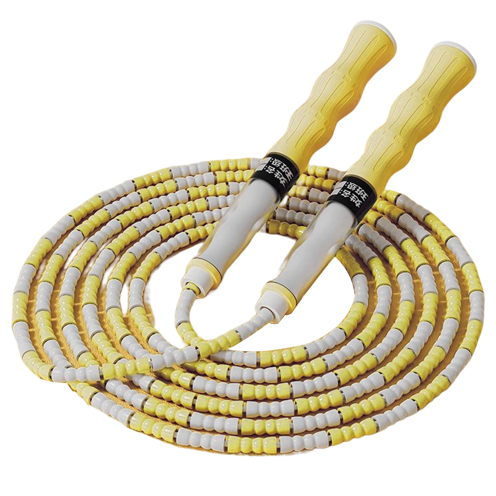 

-Free Rapid Speed Jumping Rope Beaded Heavy Skipping Rope for Indoor Outdoor Sports