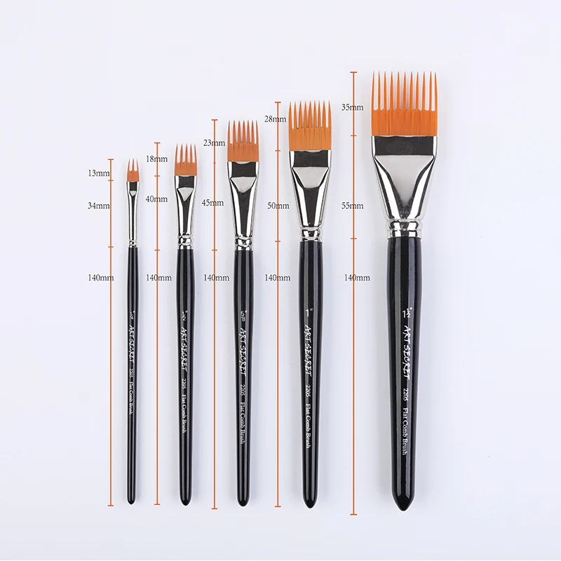 Princeton Artist Brush Lettering Brush Set/ Watercolor Floral Set - 5pc  Short Handle Selection of Synthetic Lettering Brushes. - AliExpress