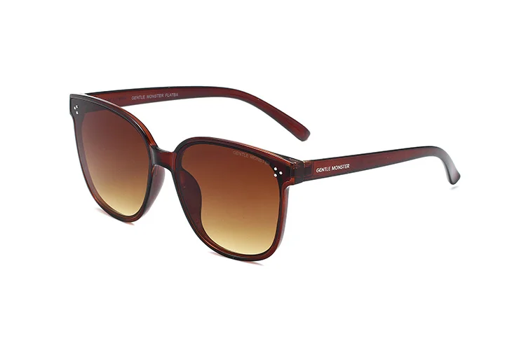 남녀공용 메탈 프레임 선글라스, 블랙 렌즈 안경, 운전 고글, UV400 A03, 2024 신상 패션  Best5