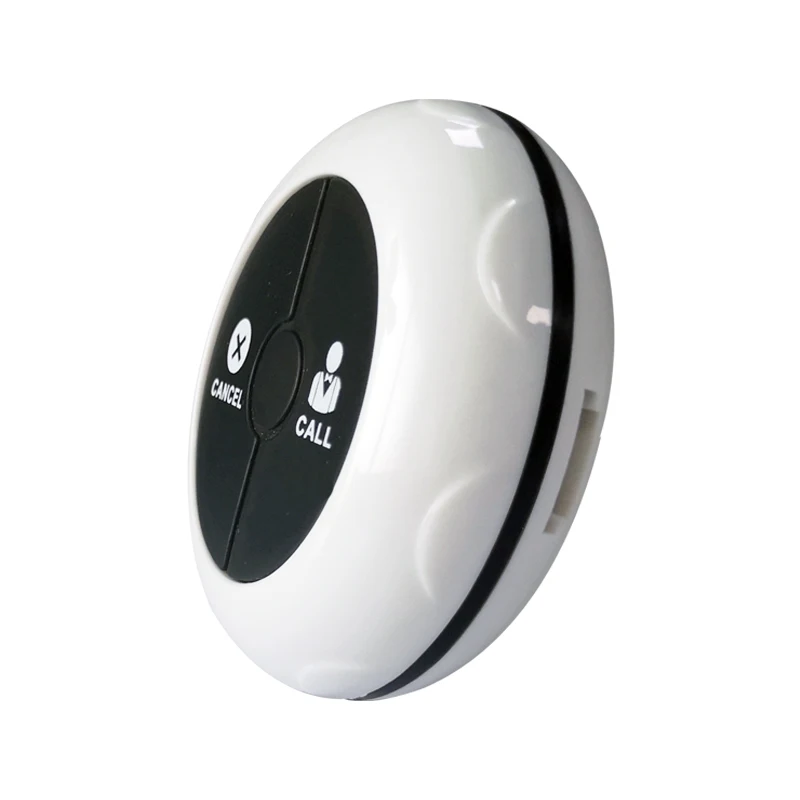 10pcs Waterproof Wireless Guest Call Button Service Pager Transmitter System for Restaurant Bar Hookah