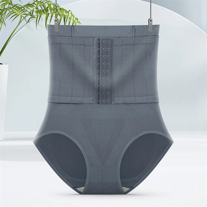 

Women Panties High Waist Belly Pants Underwear Female Postpartum Repair Hip Lift Pants Waist Shape Slim Belly Body Shaper Pants