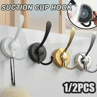 Stainless Steel Suction Cup Hooks 3 Claws Hooks Reusable Punch-free Strong Vacuum Rack Glass Door Mirror Tile Suction Cup Hooks 1