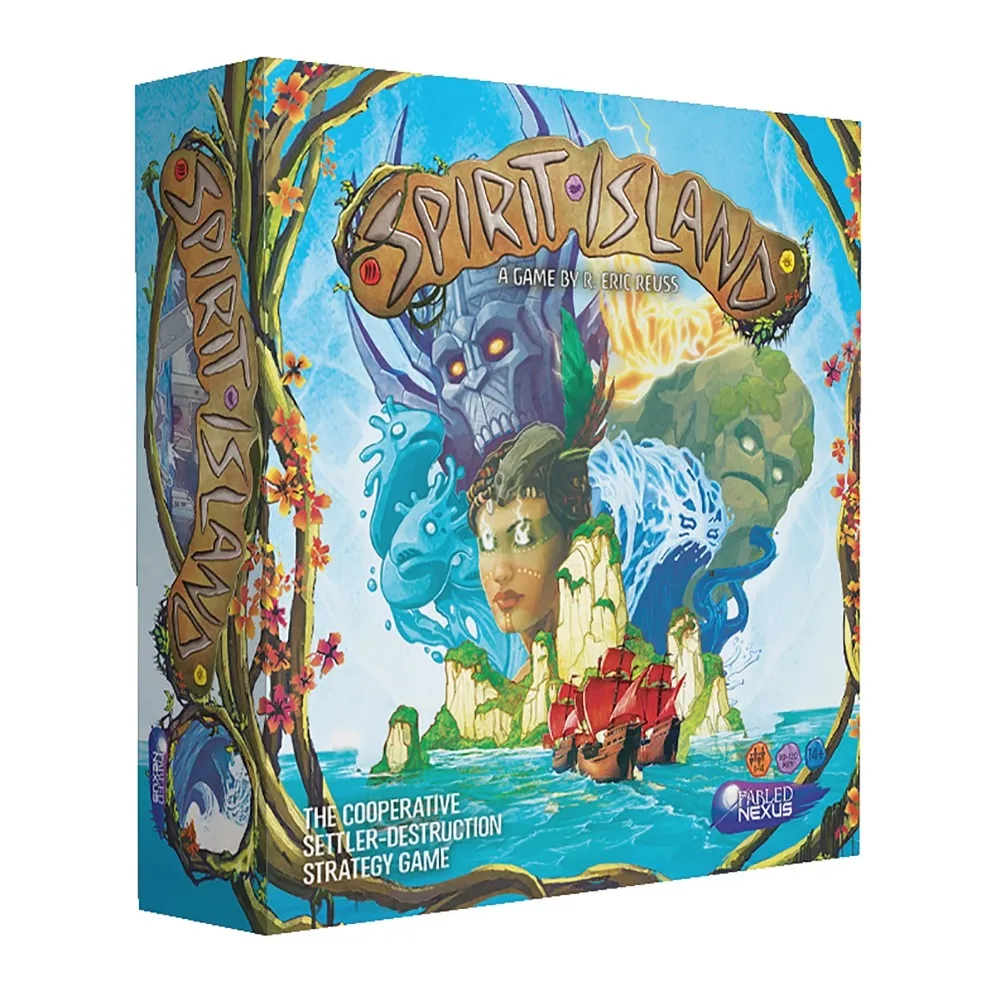 

Greater Than Games Spirit Island Board Game Free Shipping Table Children Entertainment