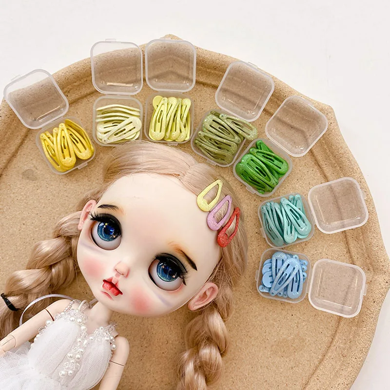 ブライス  リカちゃん 用 ヘアークリップ リカちゃん - 【L101】リカちゃん ヘアクリップ&ピアスセットの