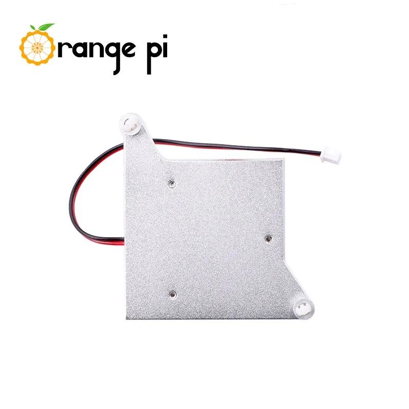 Orange Pi 5 Plus Integrated Aluminum Cooling Fan Fin Radiator All In One Active Passive Cooler for OPI 5 Plus