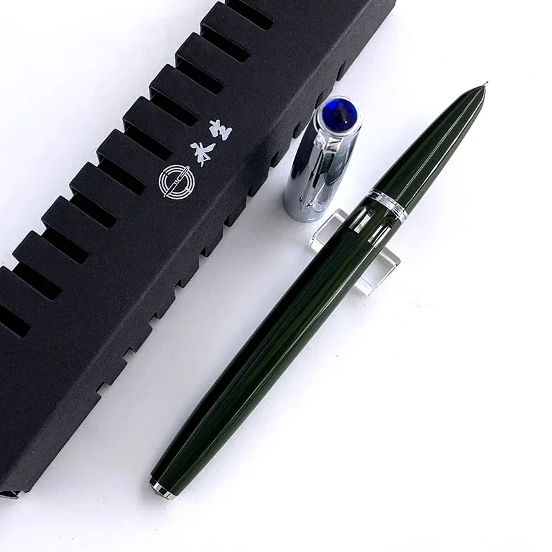 

Filling Pens Box 601 With Piston Supplies Stationery Fountain Visible Nib Ink School Office Writing Hide Luxury Wingsung