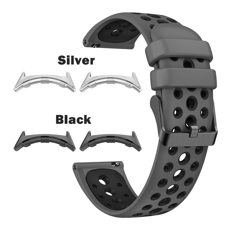 Dual-Tone Mesh Strap with Breathable Design