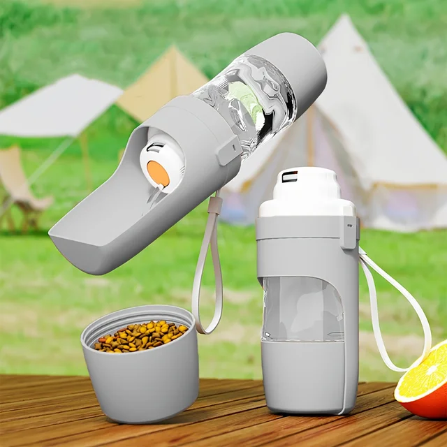 S1394ab0a3c6e45b7983d26d127715ec9Z.jpg Portable Dog Water Bottle Durable Pet Hydration Dispenser Outdoor Walks Hiking Travel Pet Ergonomic Bottle Dog Water Dispenser