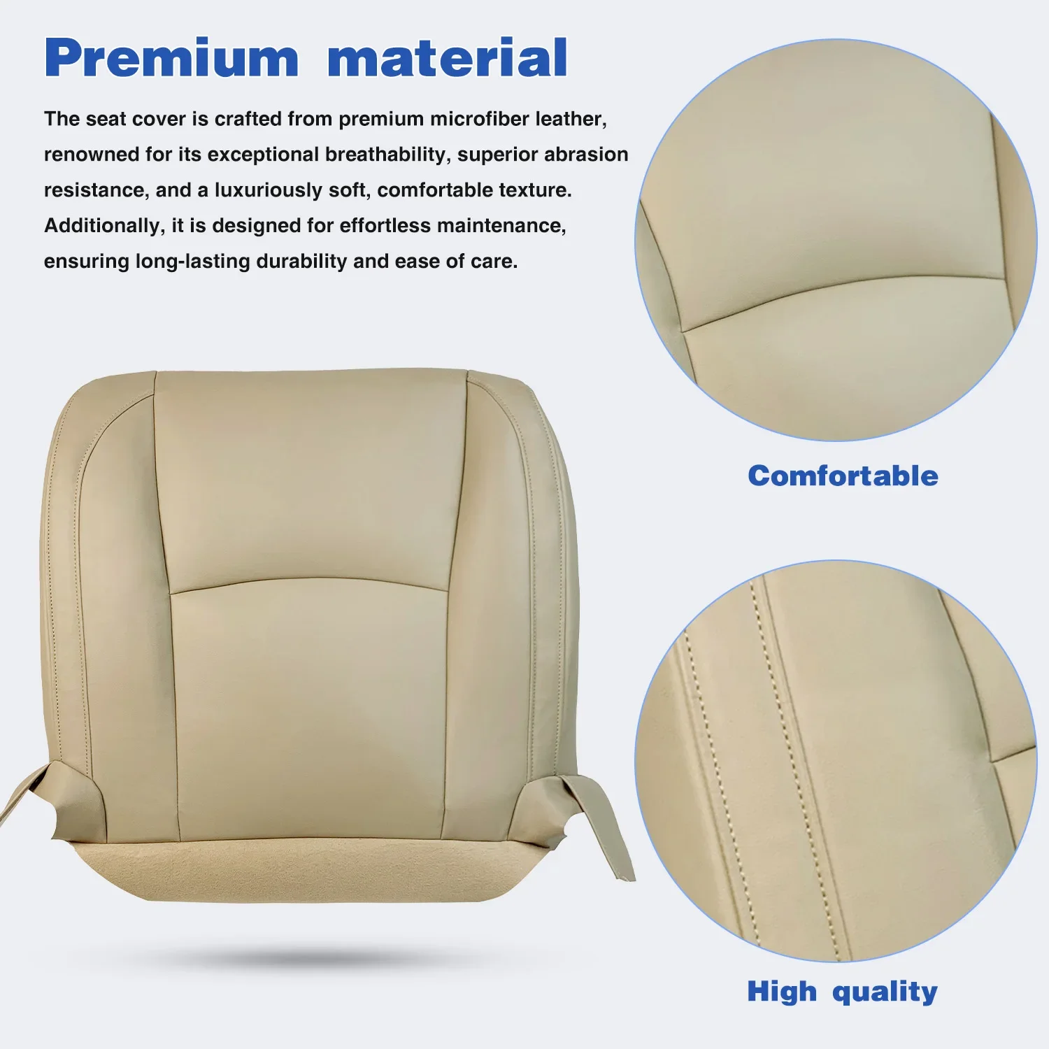 Brown Microfiber Leather Seat Covers for Lexus RX