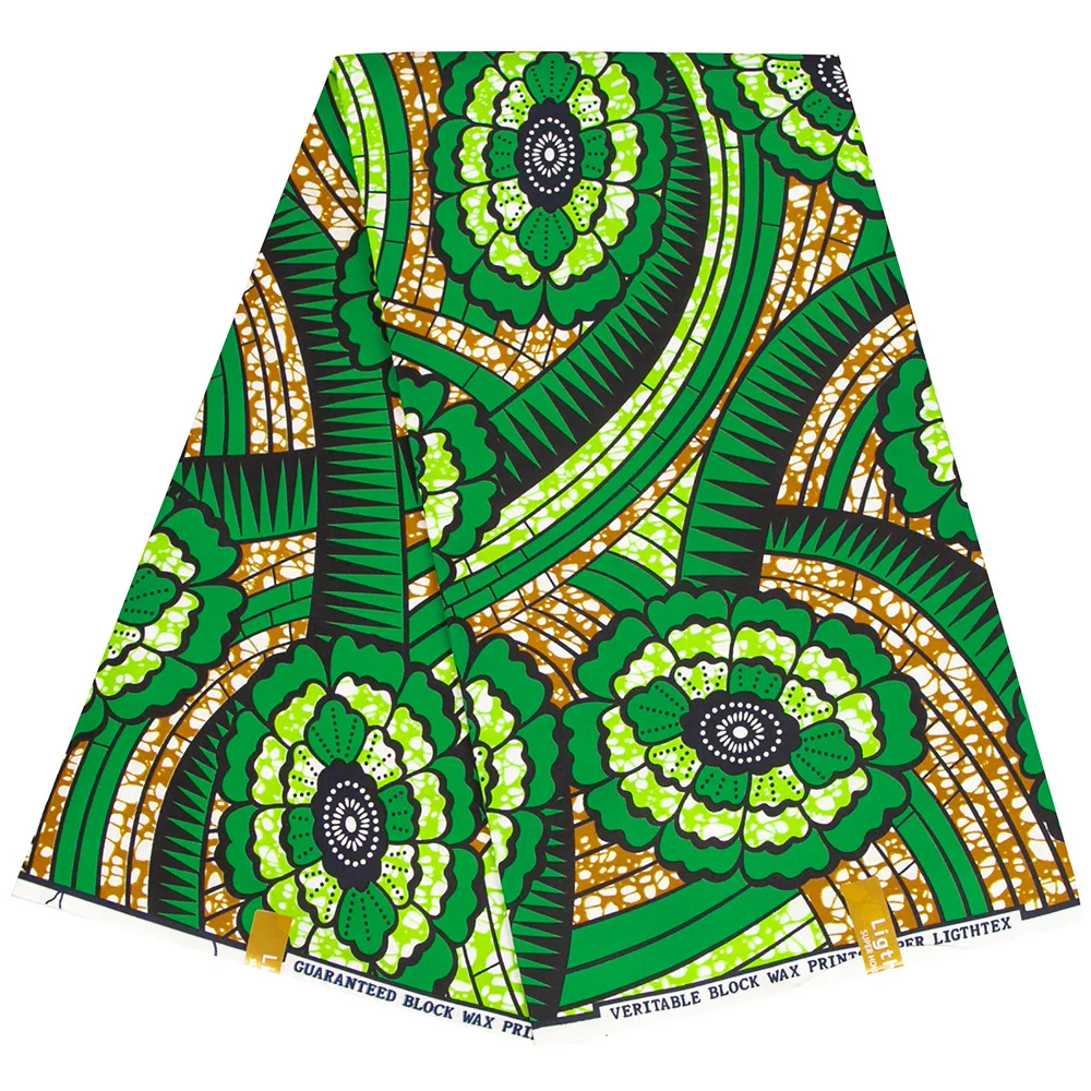 Africa Ankara Prints Fabric Wax Wrap Patchowork Sew For Dress Handmake Supplies Craft DIY Home Decoration Tissu 100% Polyester
