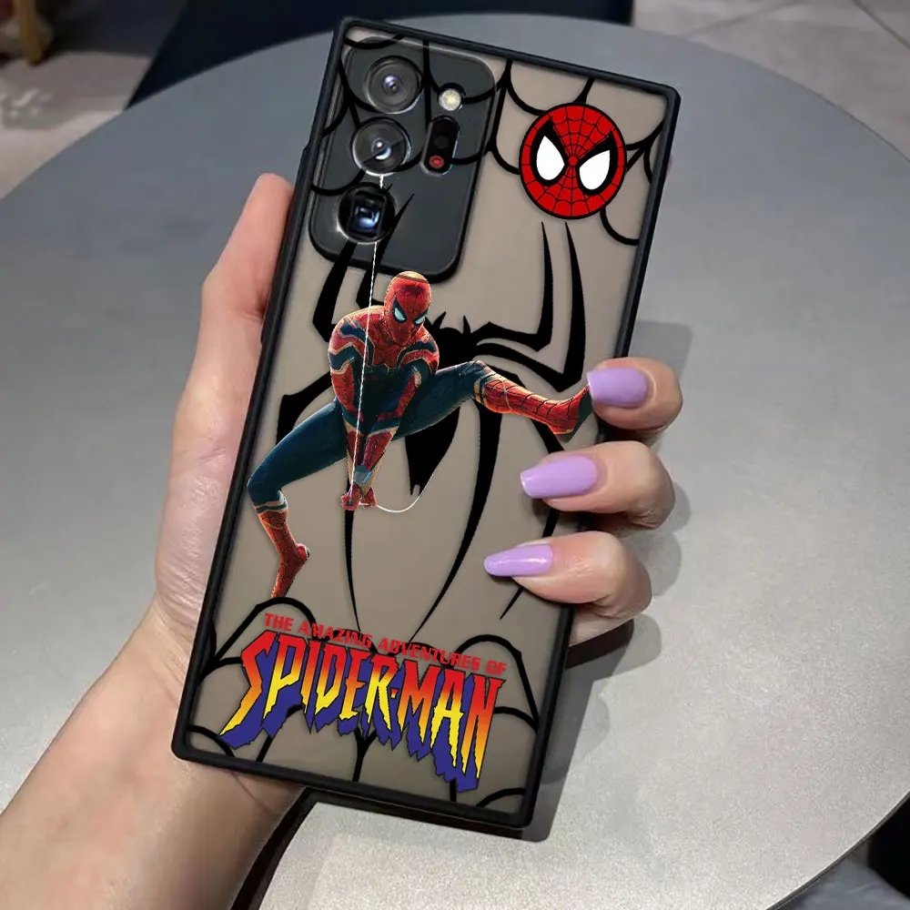 thumbnail image 1 of Funda mate para Samsung Galaxy NOTA 20 10 9 8 A13 A12 A10 A11 7 A04E A04 A03S A02 A03 5G ULTRA Plus funda genial Marvel'S Spider-Man, 1 of 5