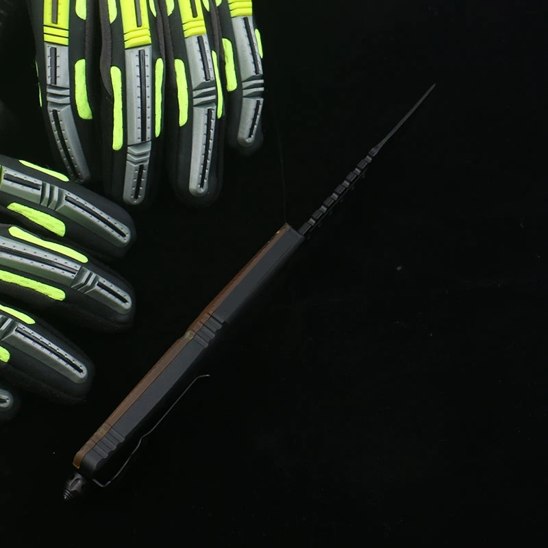 MICRO EDC TECH knife ﻿COMBAT TROO PEI DON Knives D2 Steel Blade Hardness Aviation Aluminum Handle MT EDC knife ﻿Portable knife 5