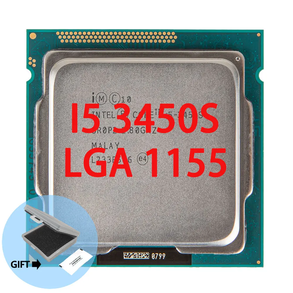 Processore Cpu I5-3450S Sr0P2 Per Processore Intel Core Cpu Lga 1155 2.8Ghz 65W Cpu I5