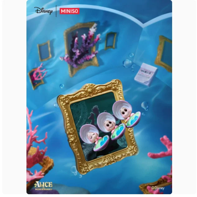 MINISO ディズニー 不思議なアリスミュージアム　シークレット　メイソウ MINISO ディズニー 不思議なアリスミュージアム シークレット