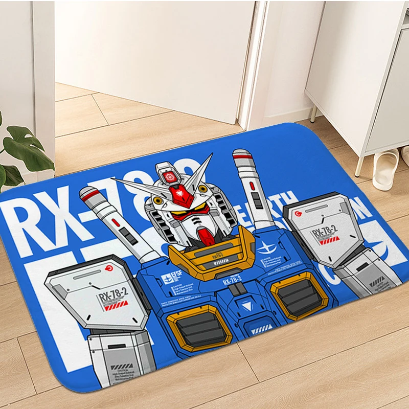 

Children's Bedroom Carpet G-Gundams Modern Home Decoration Rugs Baths Entryway Hallway Foot Mat Washable Non-slip Kitchen Rug