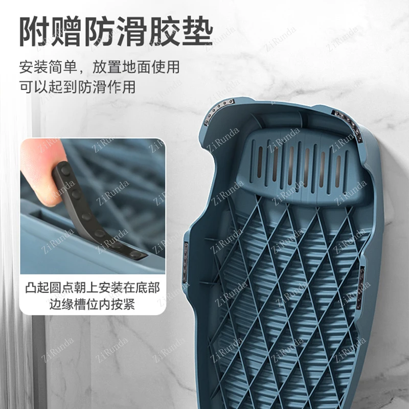 *Thickened washboard for household use, small size, anti slip laundry, dormitory, student's sock washing tool, plastic washboard