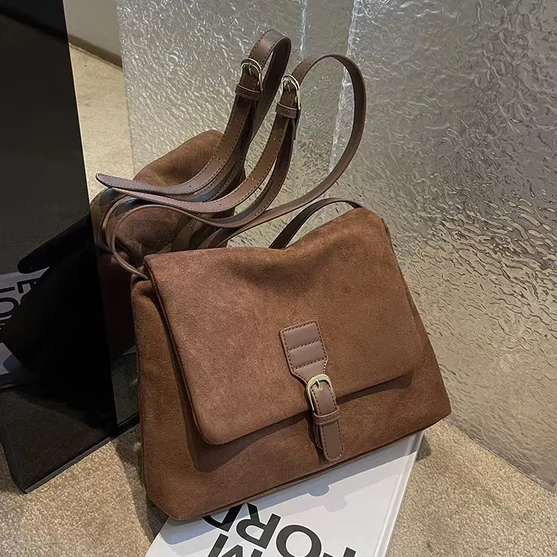 Large-capacity Soft-surface Texture All-match Shoulder Handbag