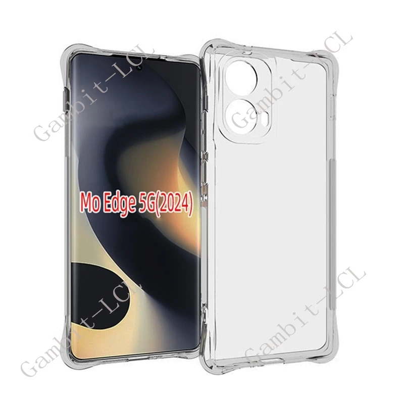 Shockproof Soft TPU Protective Back Shell Case