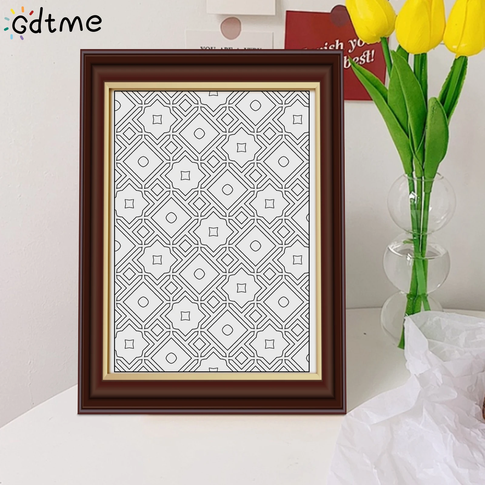 Geometric Coloring Book: Intricate Patterns and Mandalas for Stress Relief and Relaxation