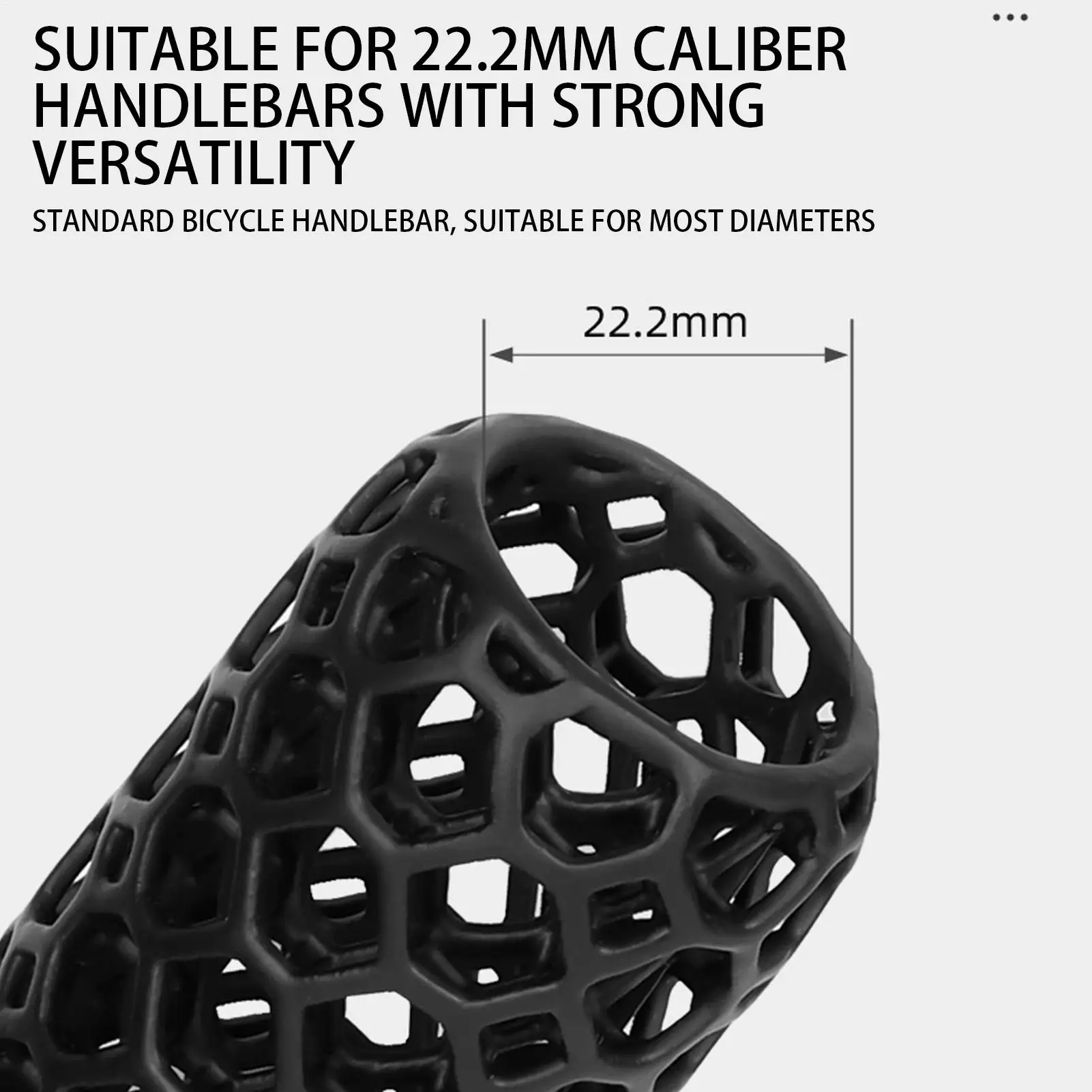 Handlebar Grips 2-Piece Road Bike Hand Grips Replacement Comfortable Replacement Cover Cycling Gear For Biking Riding Touring