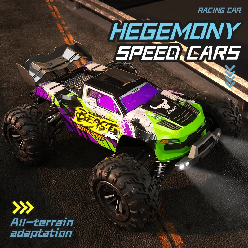 ZLL SG116 SG316 40-80KM/H2.4G high-speed drift remote control car brushless motor 4WD off-road monster truck children's toy gift 3