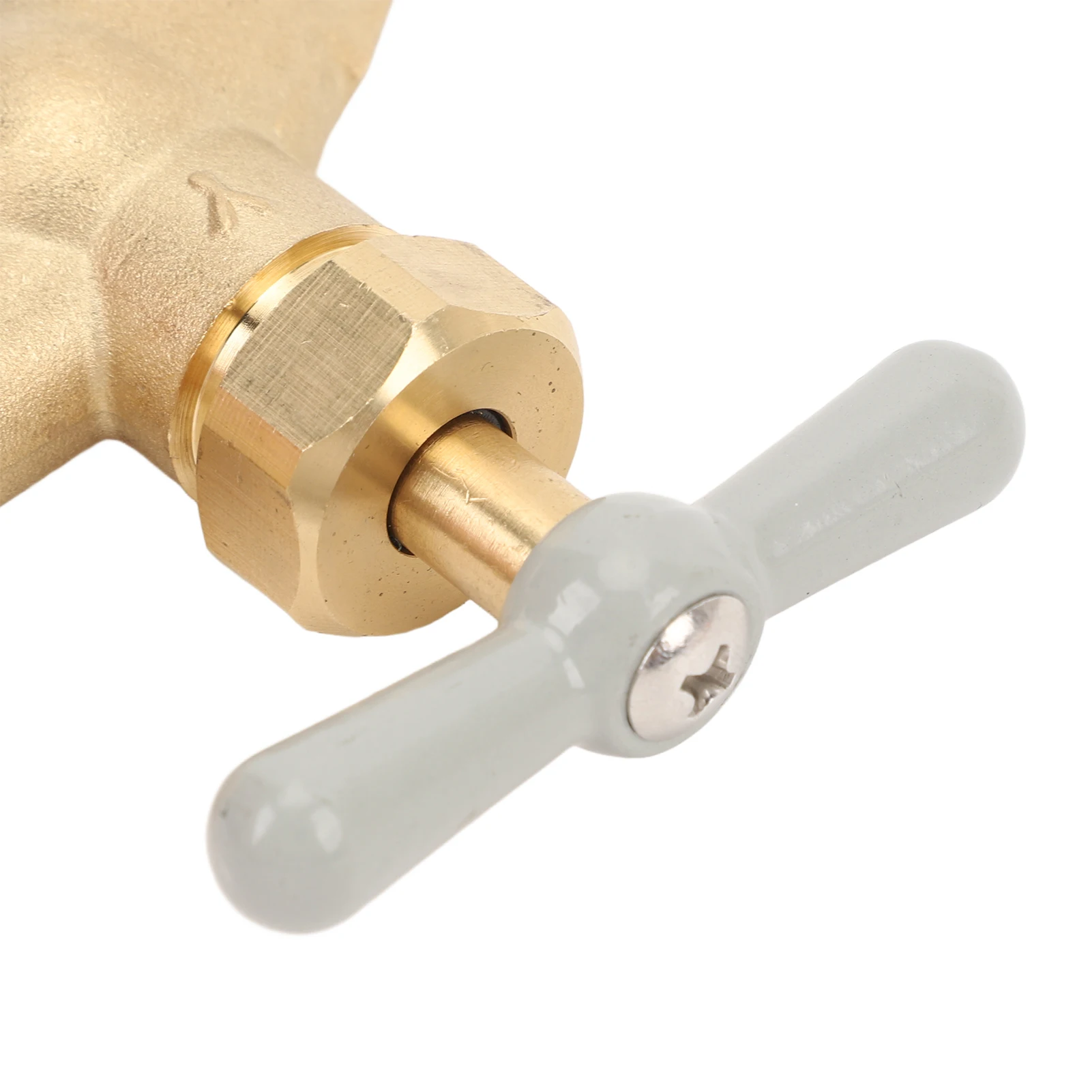 Hose Bibb Brass G1/2in DN15 Female Thread G3/4in DN20 Male Thread Water Hose Outlet Plumbing Fitting