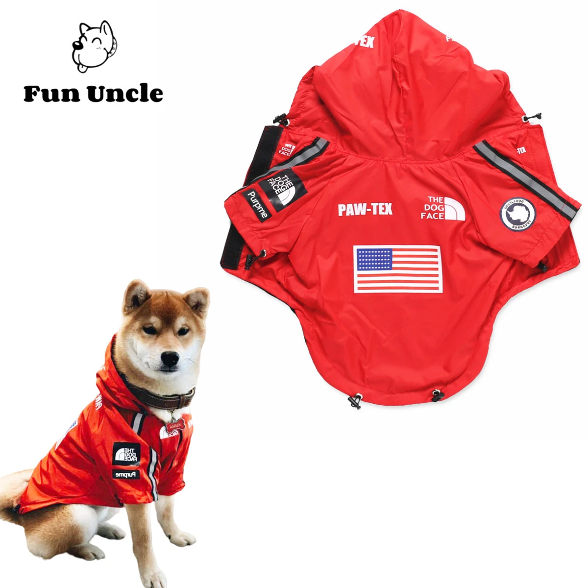 Dog Raincoats, Dog Water Proof Rain Jacket, Dog Costume Clothes, Pet