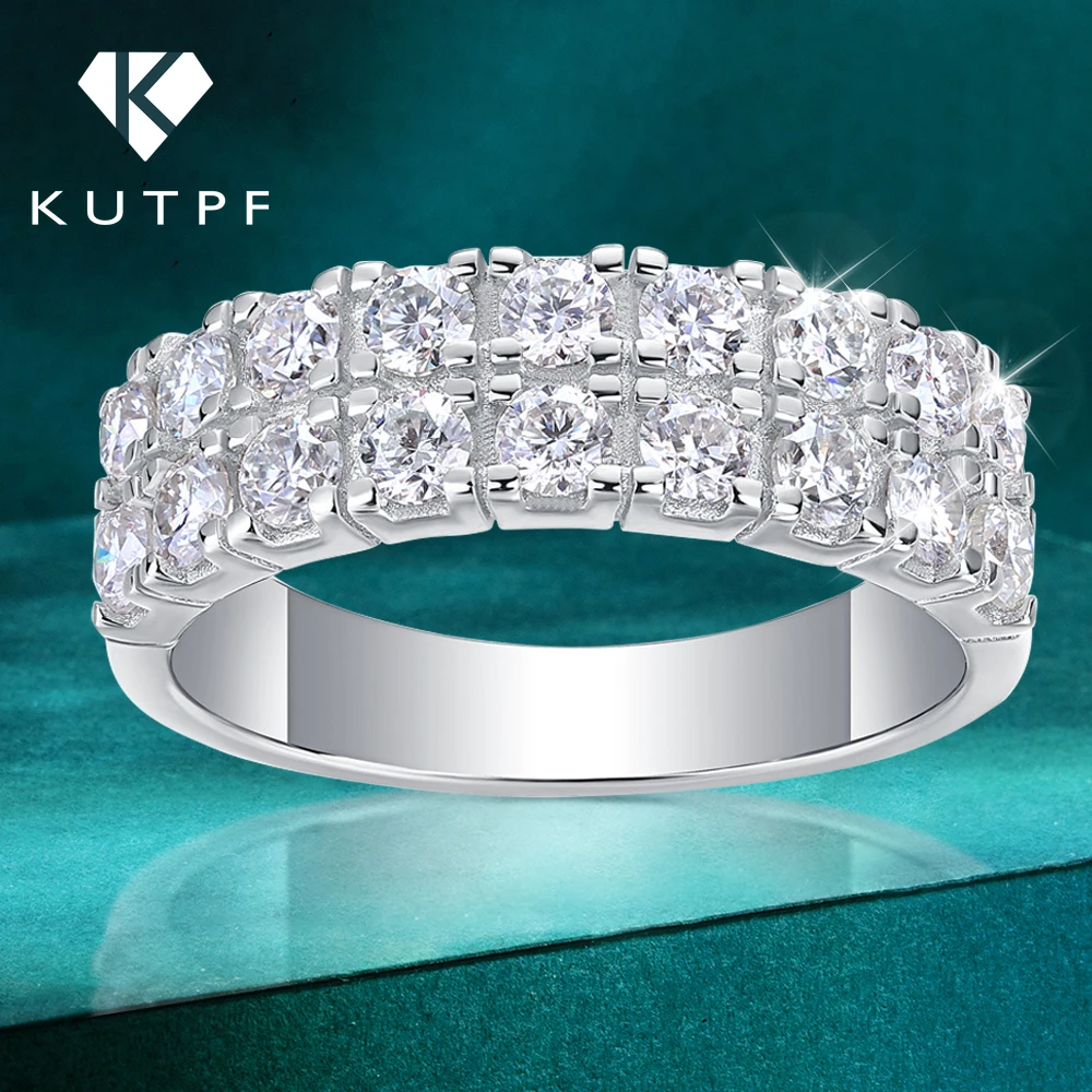 あずきちゃん✦ฺモアッサナイト 8mm 2mmダブルリング ラウンドカット