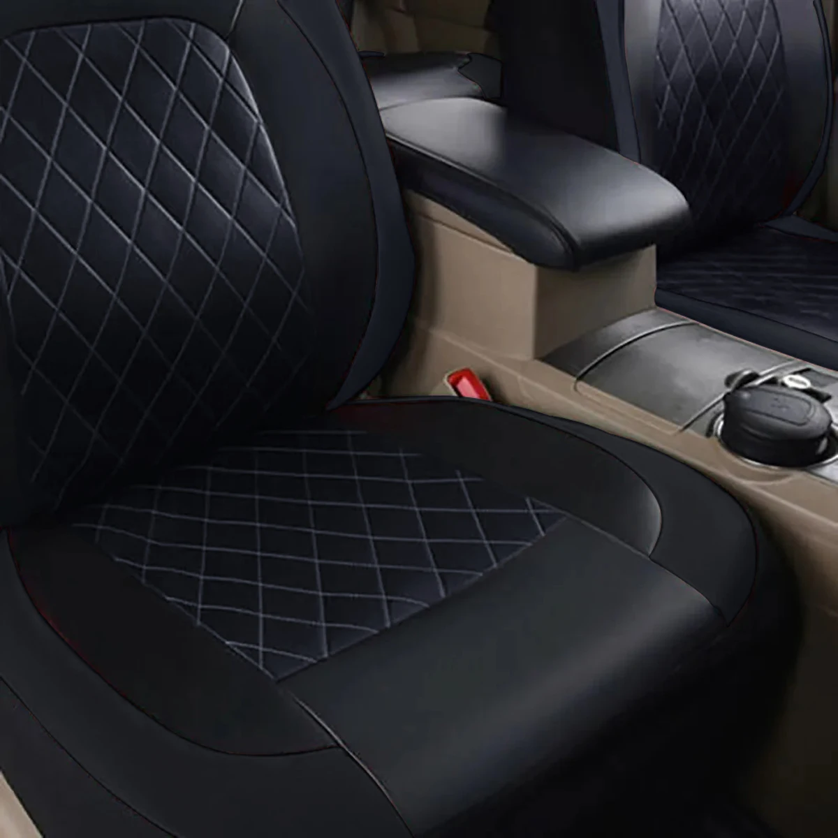 All-Season PU Leather Seat Cover 6