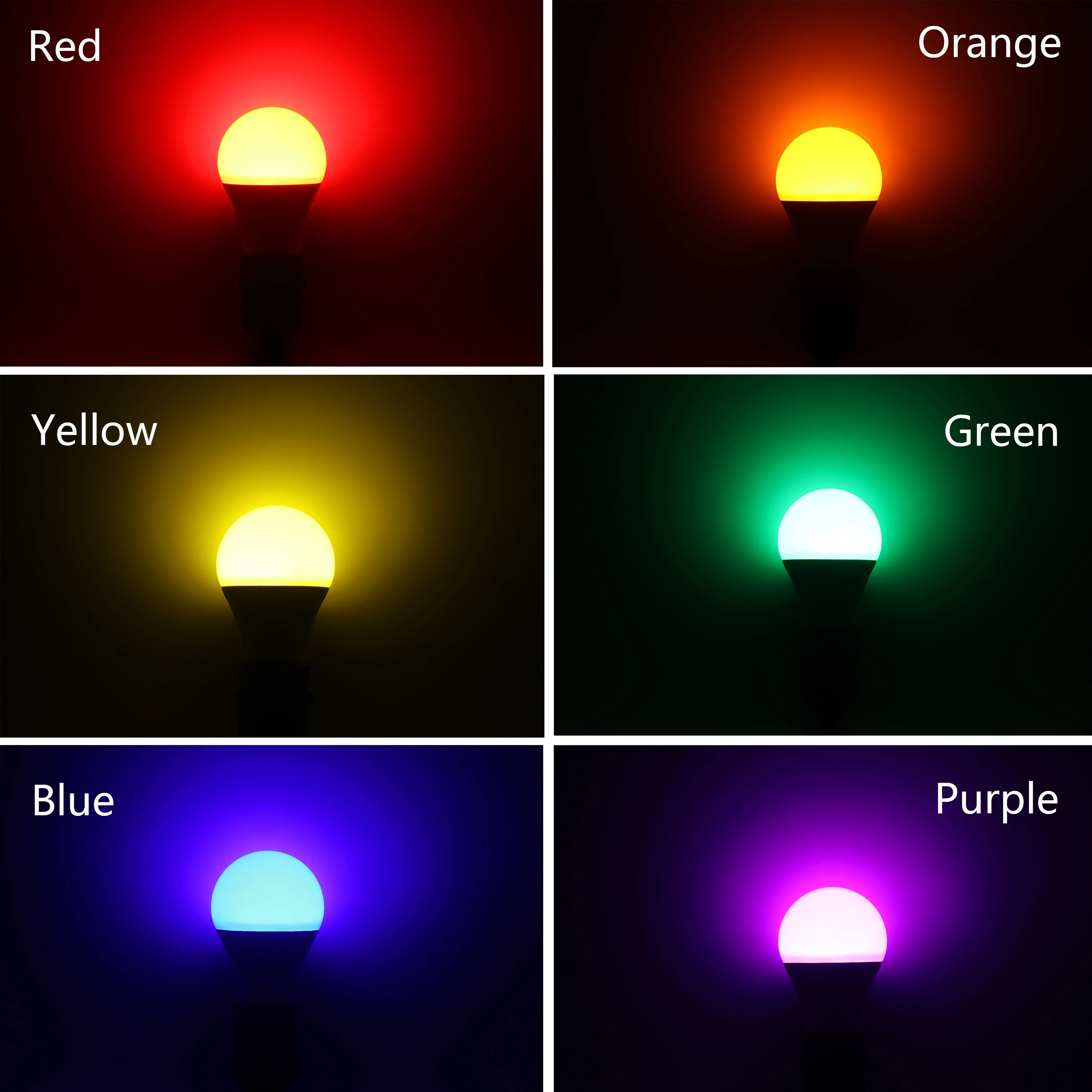 Colorful LED Spotlight Bulb for Festivals and Celebrations
