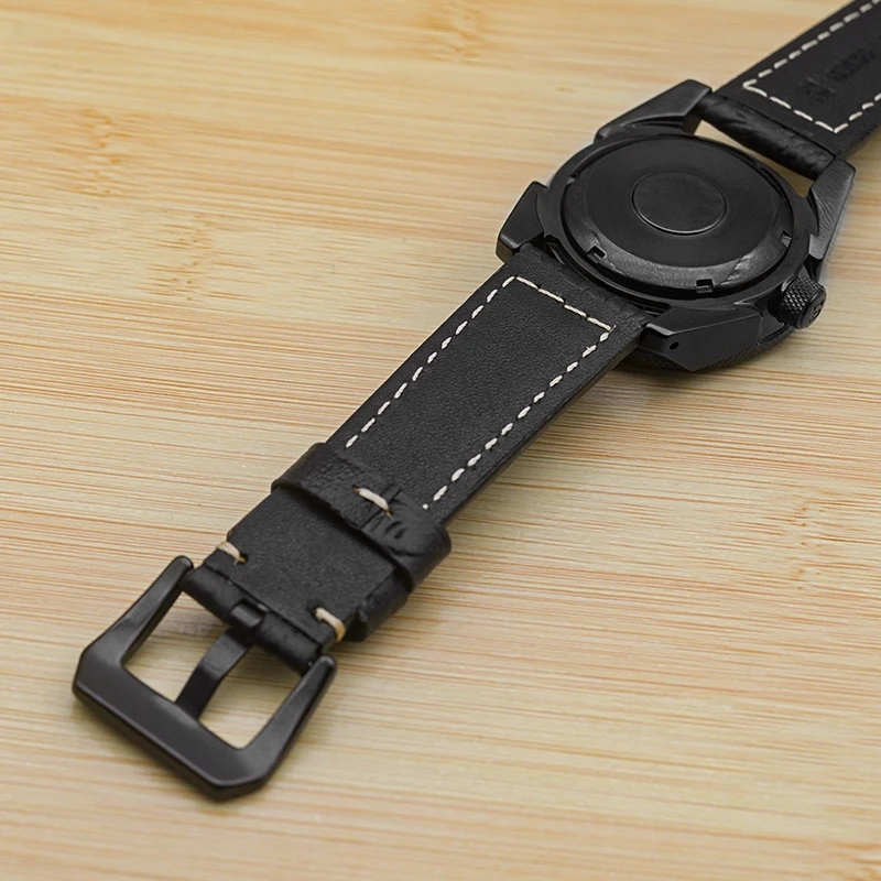 カスタムNH35 MOD ブラックダイヤル NH35 Dial: Black Seigaiha - Watch-Modz