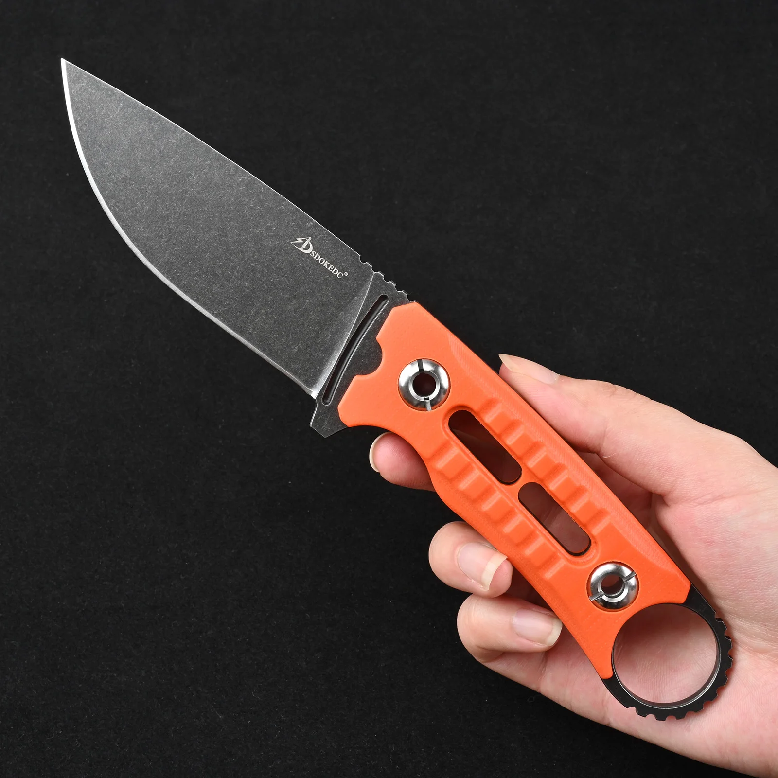 DC53 Steel Camping Tactical Survival Knife Hunting Utility Fixed Blade Knives Outdoors EDC Tool G10 Handle 5