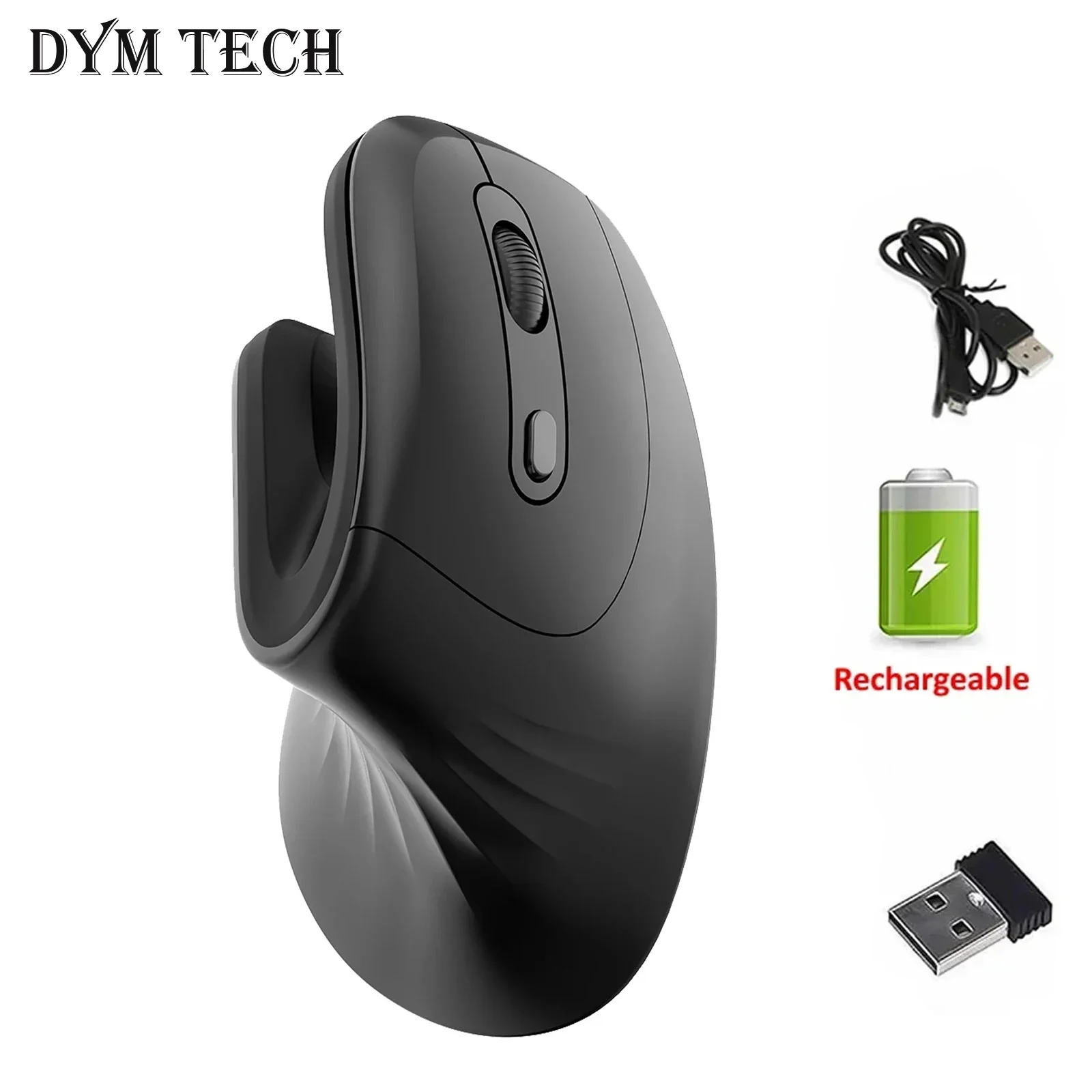 Mouse 2.4GHz Wireless Ergonomic Optical Silent Wired Adjustable DPI for Laptop PC Macbook Desktop Cellphone wireless mouse ergonomic mouse wireless optical mouse