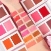 Private Label 7 Colors Blush Cream Custom Bulk Waterproof Blusher Rouge Two-color Paste Powder All-in-one Pigment Cheek Makeup 4