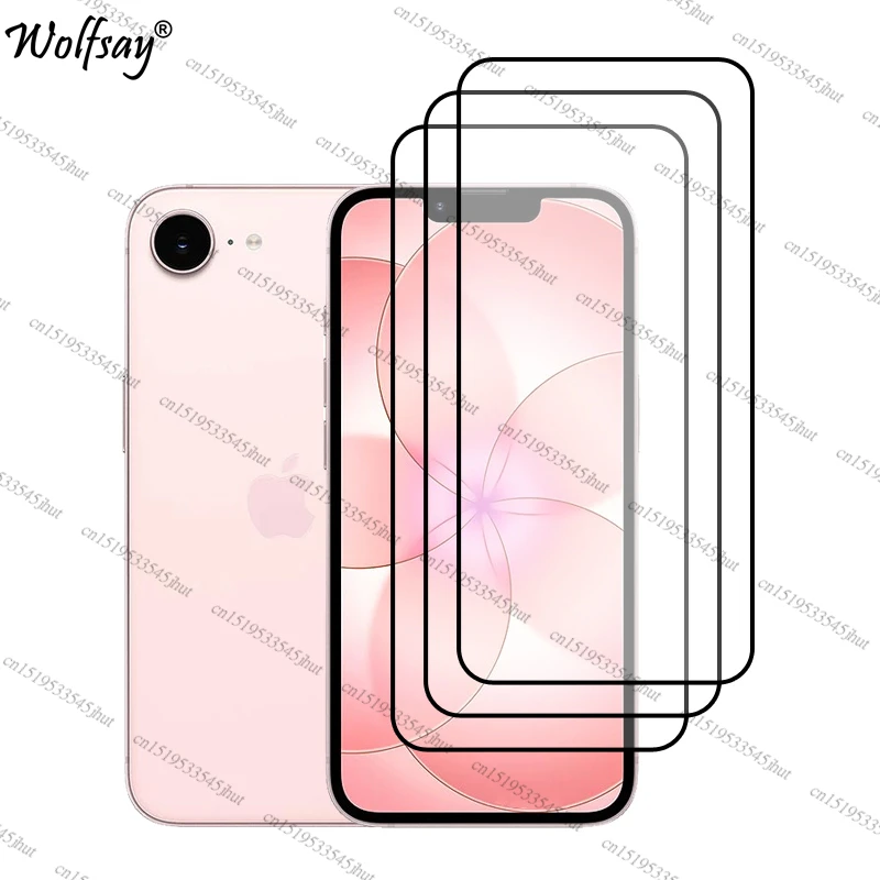 Premium Full Cover Tempered Glass Screen and Camera Lens Protector