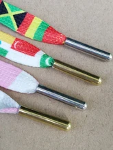  40 Pcs Metal Shoelaces Round Tips Head Replacement Repair Aglets DIY Sneaker Kits Shoestrings Accessories 