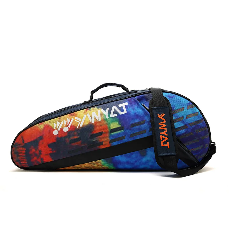 YWYAT Badminton Racquet Bag for 3 Rackets Waterproof Large Capacity Shoulder Sport Bags with Shoe Comparment Bosal  Badminton