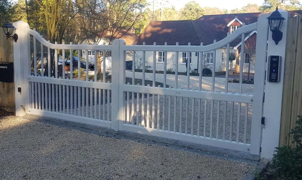 Factory Wholesale Iron Gate Design With Galvanized Sheet Wrought Iron Gate Iron Gates 3