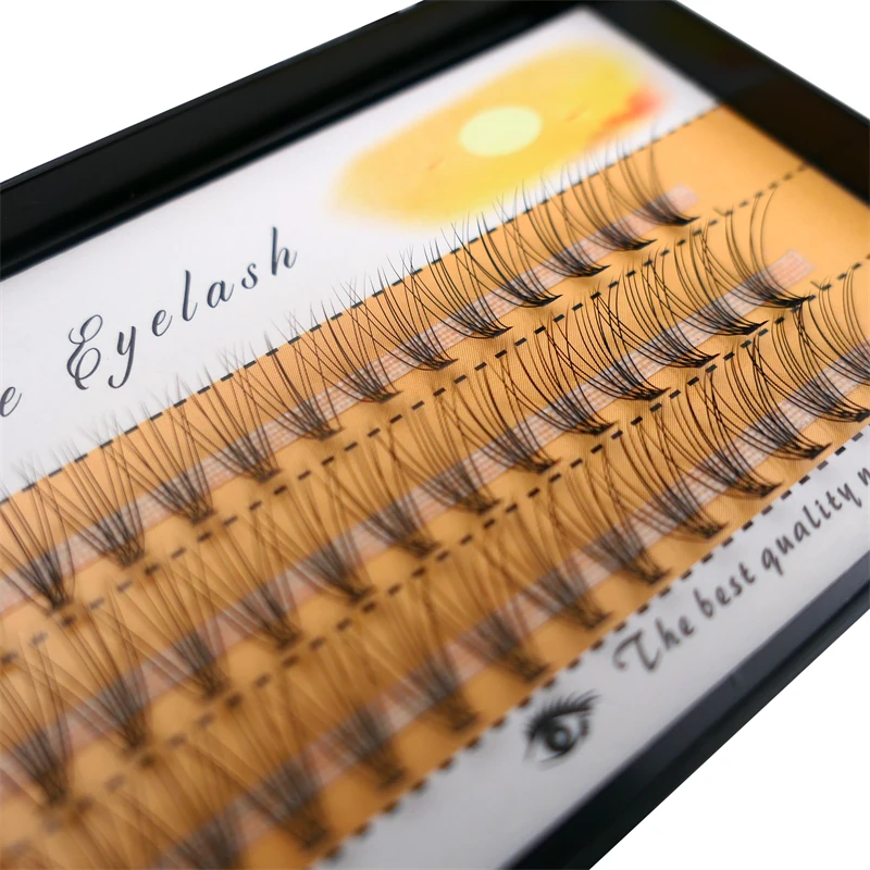 10D Personal Eyelashes 60 Clusters Grafted Eyelashes 3D Natural False Makeup Personal Eyelash Extensions