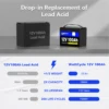 Wattcycle 12V 100Ah LiFePO4 Battery Packs Grade A Cells Rechargeable For Outdoor / Home Storage Lithium Iron Phosphate Batteries 6