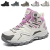 2024 New Arrival Women Breathable Mountain Climbing Shoes Outdoor Boots Woman Men's Hiking Shoes Unisex Hiking Boots Waterproof 1