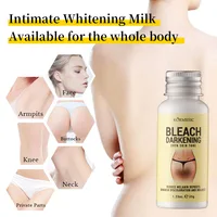 Crème éclaircissante pour le corps, les parties intimes et les aisselles, sérum blanchissant pour peaux foncées, à la Niacinamide, éclaircissant et atténuant les taches brunes, crème blanchissante effet neige 6