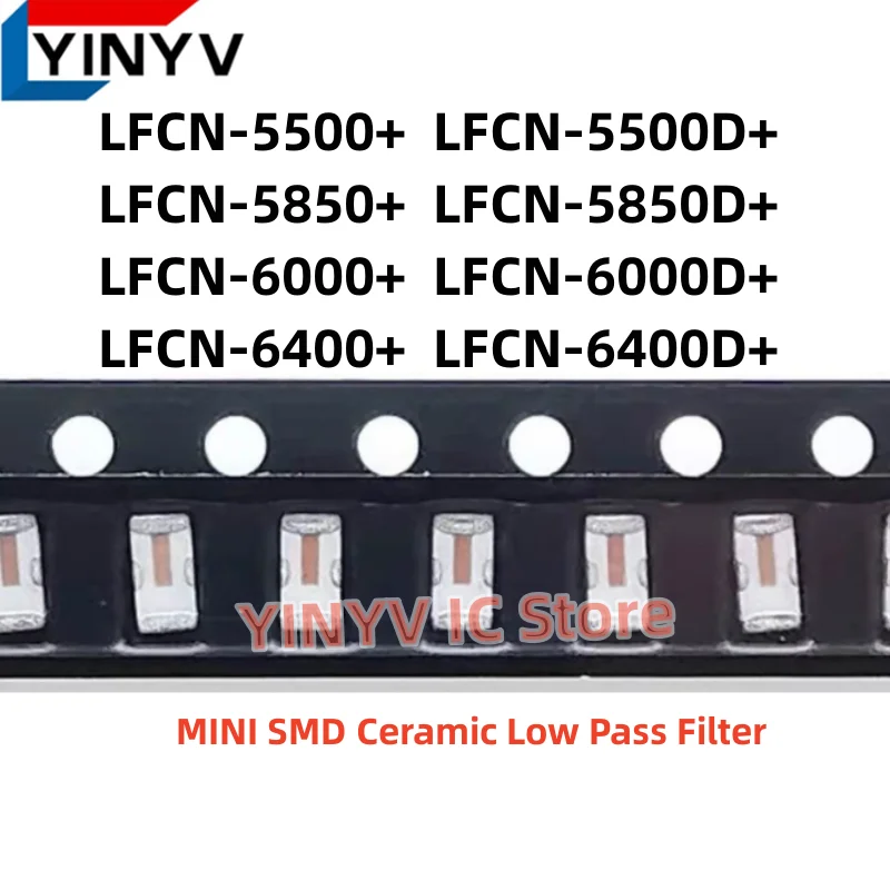 

5Pcs LFCN-5500 + LFCN-5500D + LFCN-5850 + LFCN-5850D + LFCN-6000 + LFCN-6000D + LFCN-6400 + LFCN-6400D + SMD керамический фильтр для нижних частот, Новинка